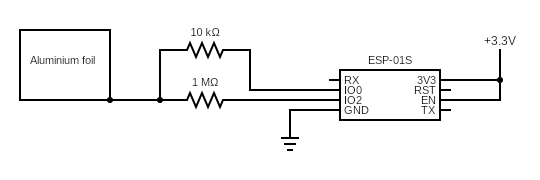 capsense esp 01s