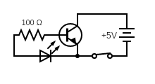 Simple Circuit With NPN Transistor