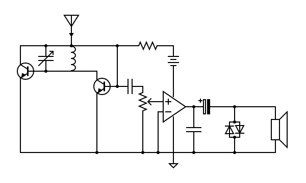 FM Radio Receiver Circuit