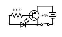 Simple Circuit With PNP Transistor