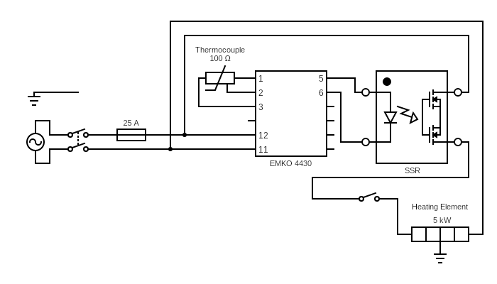 Heater Circuits Circuit Diagram