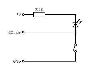 LED probe for GRBL CNC shield
