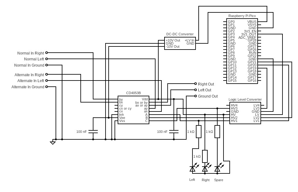 Pi Pico Audio Switch