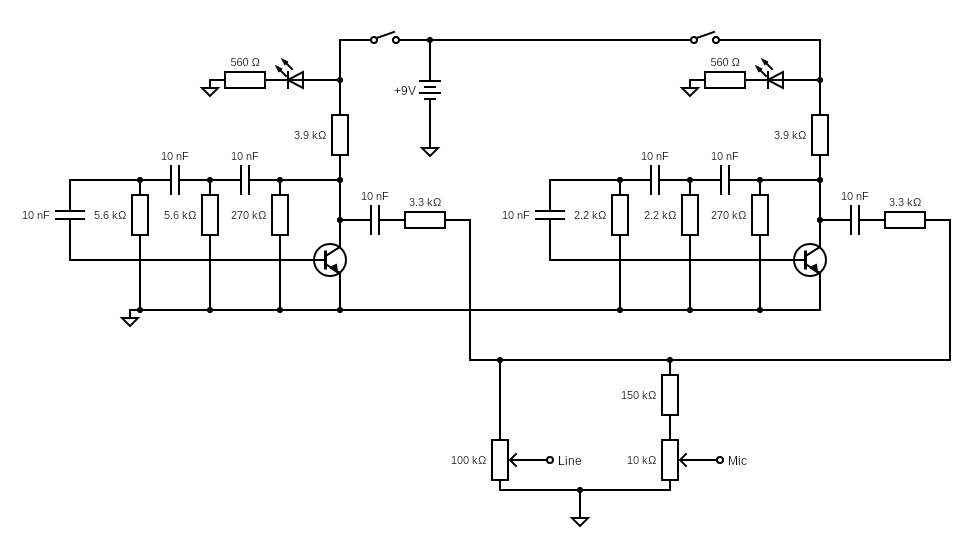 2 tone generator