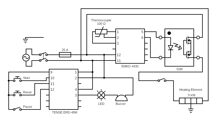 Heater Timer Circuit