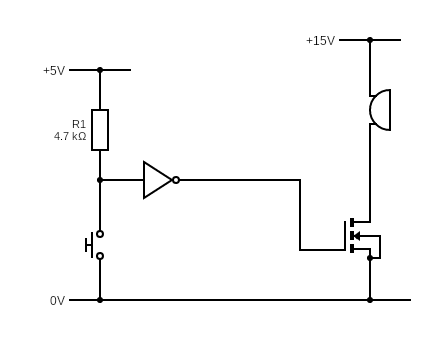 Buzzer - Circuits - Circuit Diagram