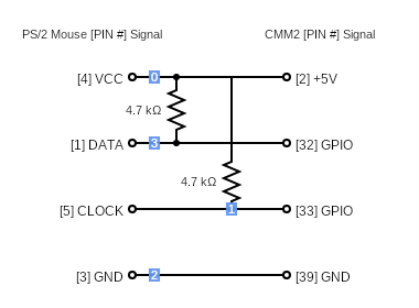 Color Maximite Ps2 Mouse Connection Circuits Circuit Diagram